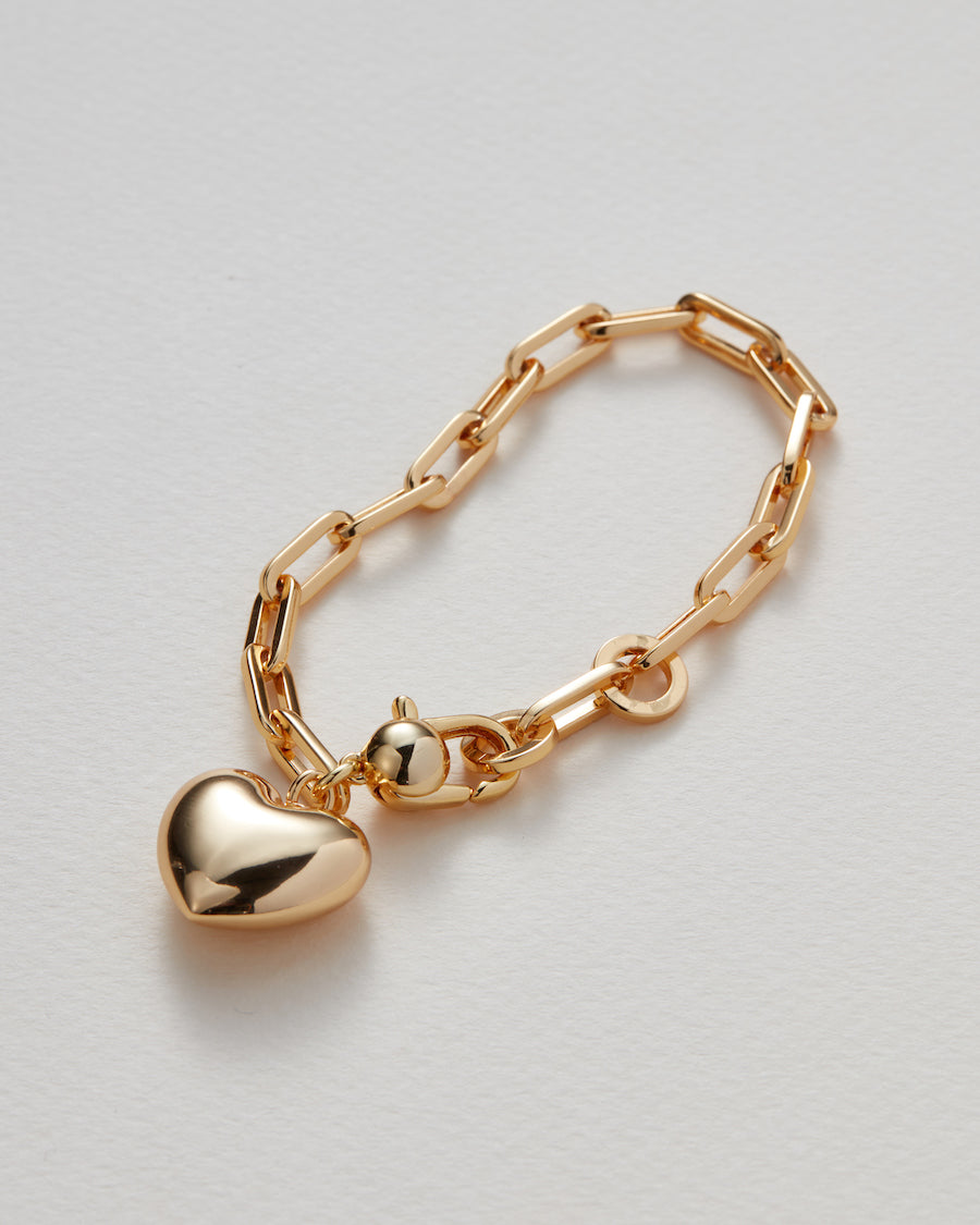 Puffy Heart Bracelet Flaunt
