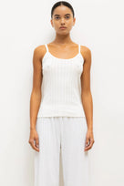 Pointelle Tank