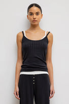 Pointelle Tank