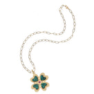 Lucky In Love Clover Pendant