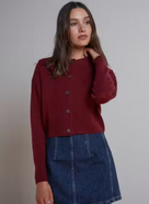 Cashmere Cropped Cardigan
