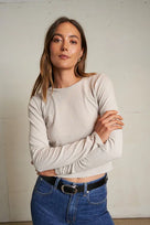 Jamie Recycled Cotton Long Sleeve Tee