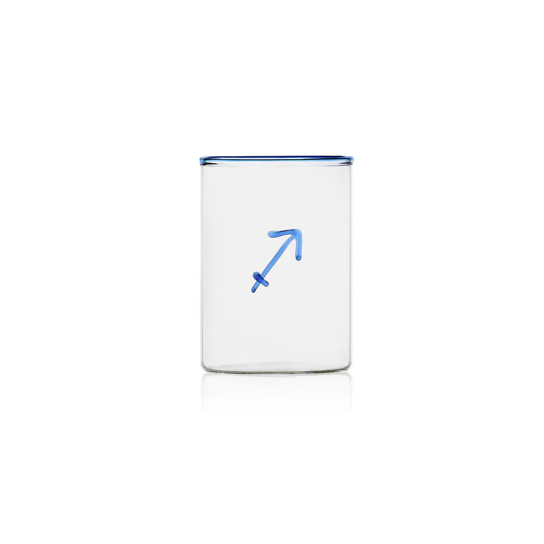 Zodiac Low Ball Glass